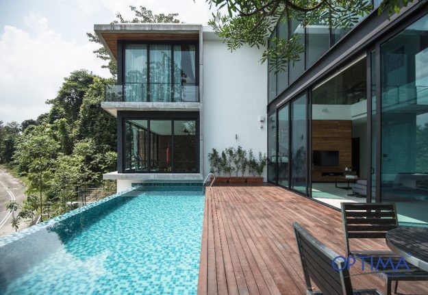 Open Up Your Living Space with Sliding Door